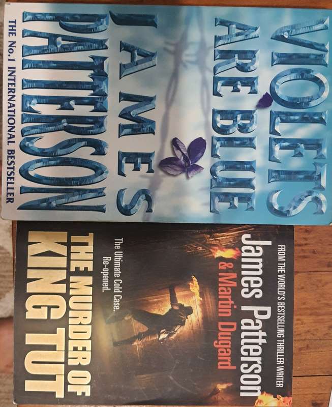 James Patterson: The murder of King Tut & Violets are blue